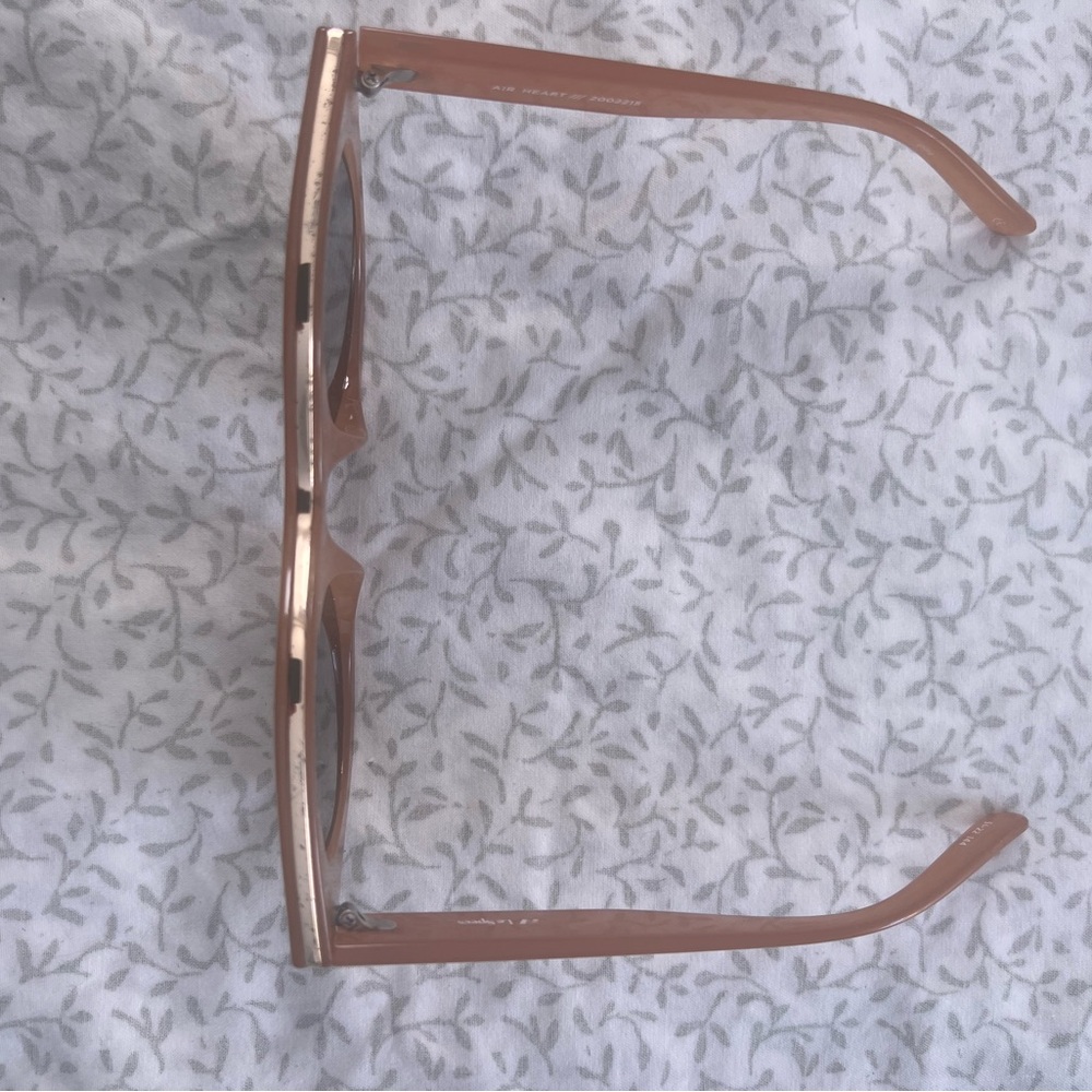 Le Specs Tan Glasses Sleek Modern Design